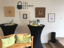 Der Empfangsbereich vom Escape Room in Oberstdorf • © The Secret Key Oberstdorf